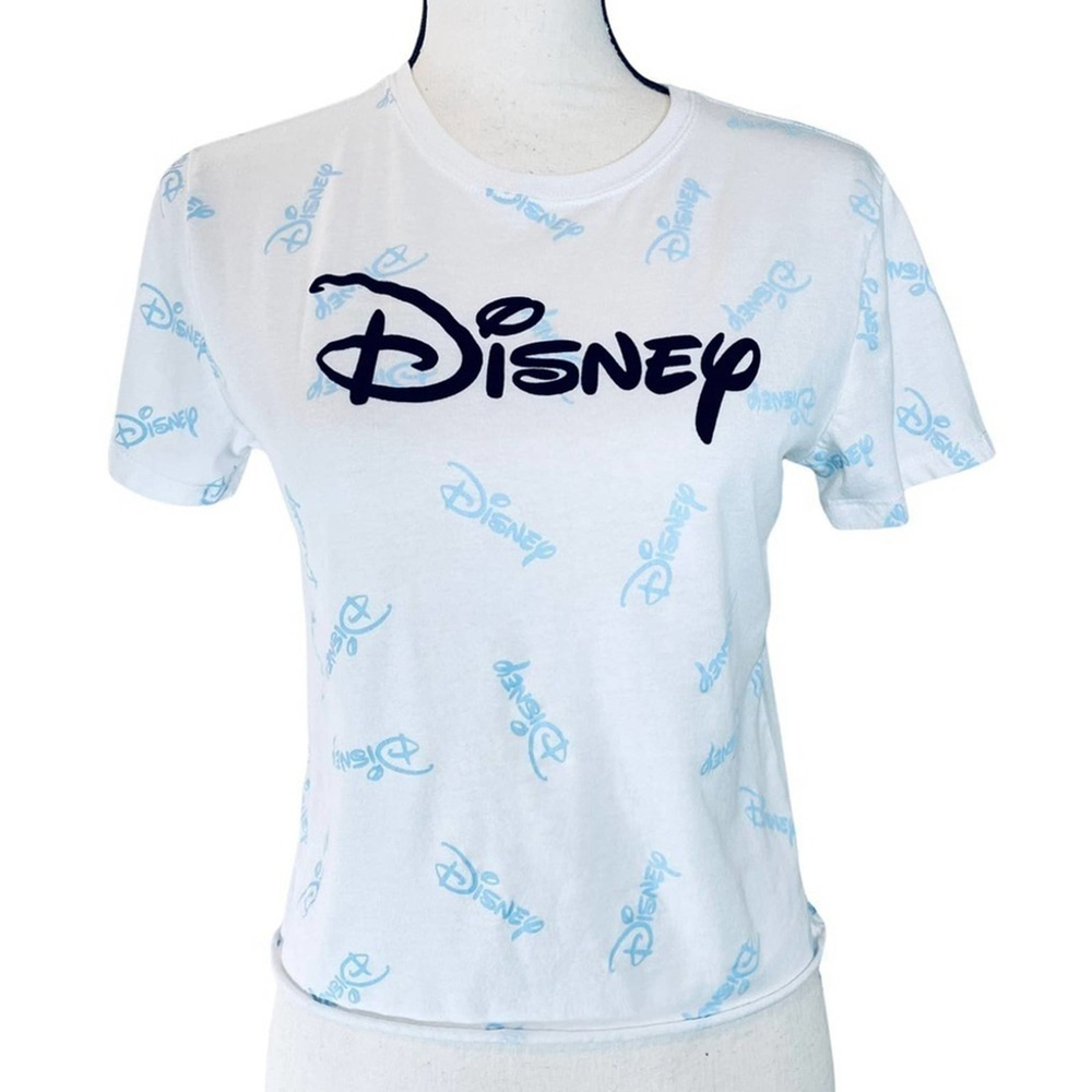 Disney Cropped Short Sleeve Tee Medium